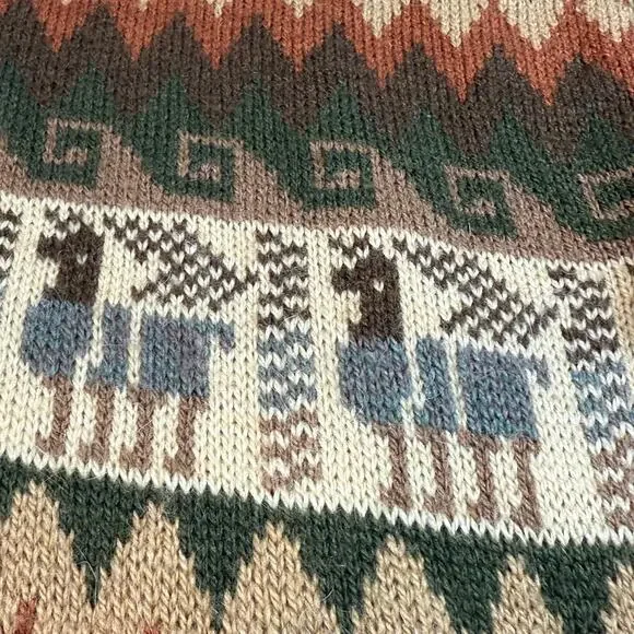 Alpaca Connection Sweater Size XL* 100% Alpaca Wool Pullover Quiet Luxury Cozy - Picture 11 of 16